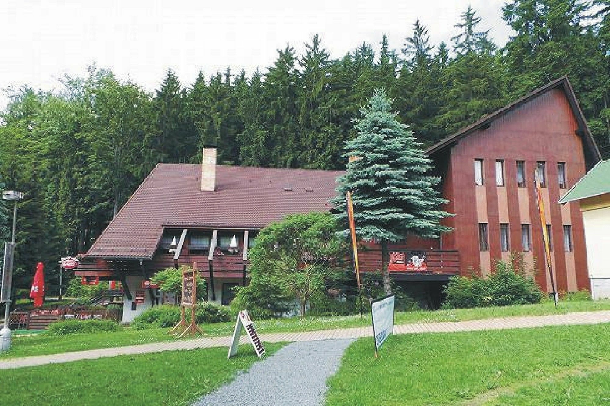 Horska Chata Koliba Mariánské Lázně Esterno foto